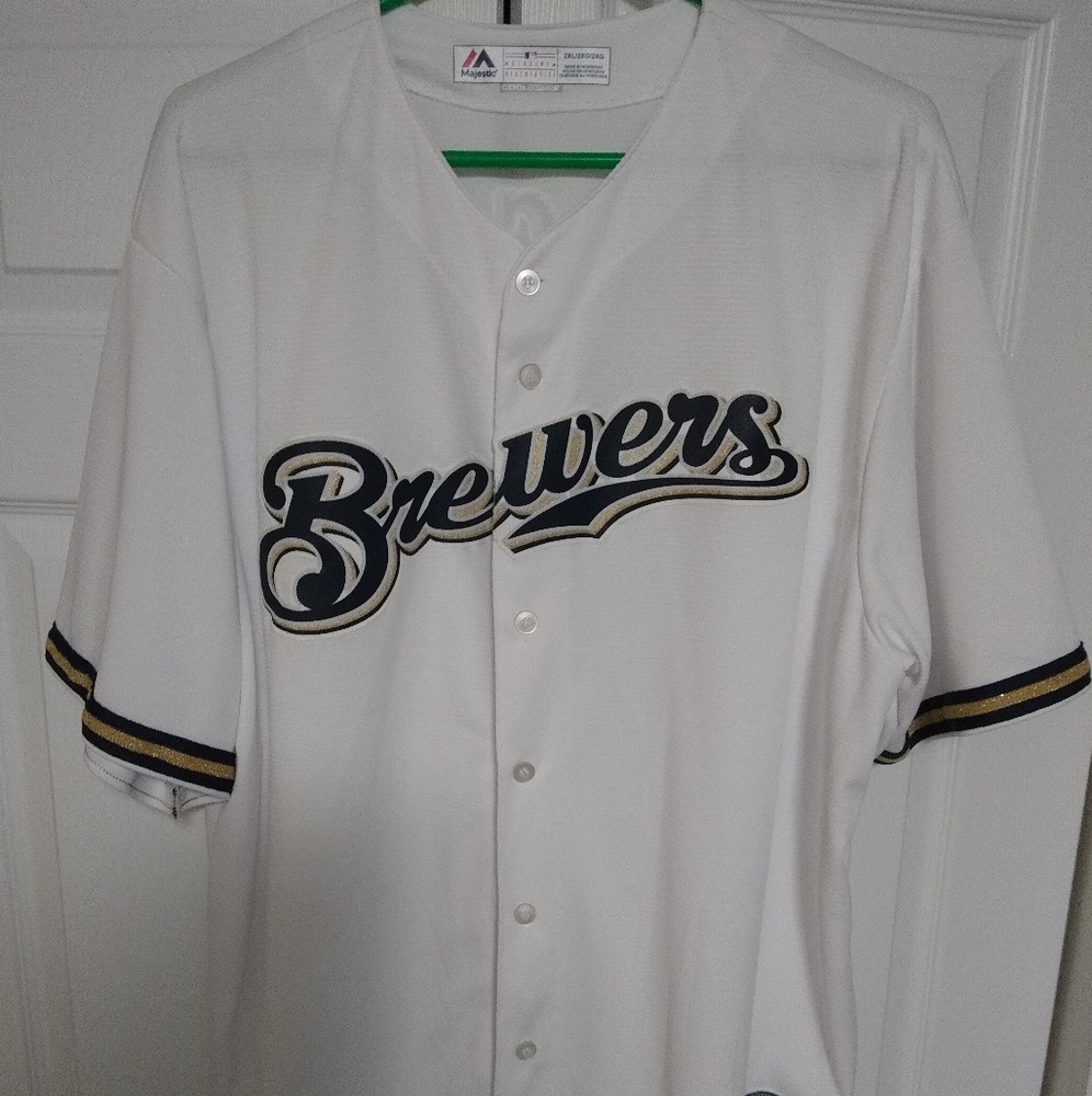 Orlando Arica Milwaukee Brewers Authentic Jersey Vintage